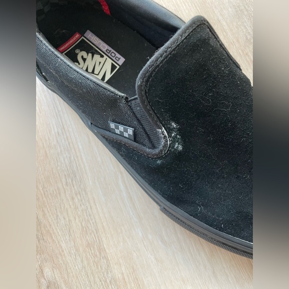Black slip on Vans (Mens 13) - Picture 3 of 5